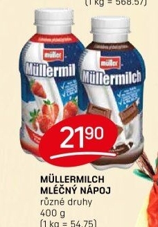 Nápoj mléčný Müllermilch Müller