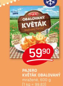 Obalovaný květák mražený Pajero