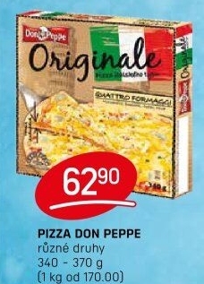 Pizza mražená Don Peppe
