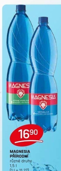 Přírodní voda Magnesia