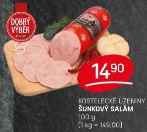 Salám šunkový Dobrý výběr