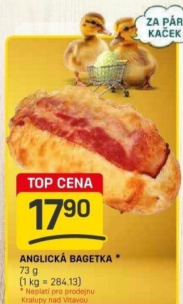 Anglická bageta