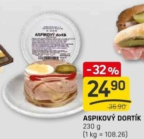 Aspikový dort
