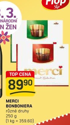 Bonboniéra Merci