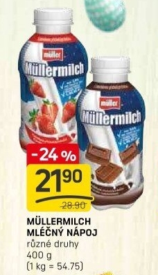 Nápoj mléčný Müllermilch Müller