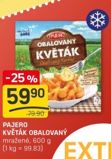 Obalovaný květák mražený Pajero