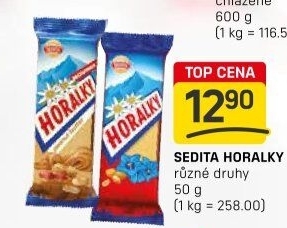 Oplatky Horalky Sedita
