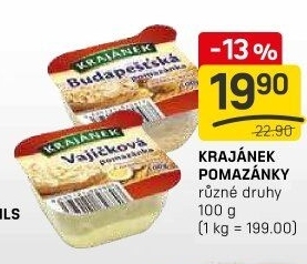 Pomazánky Krajánek
