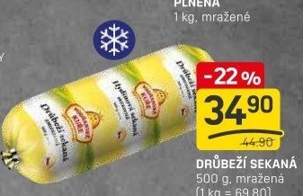 Sekaná drůbeží mražená Vodňanské kuře