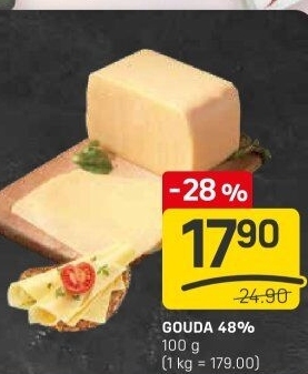 Sýr Gouda 48%