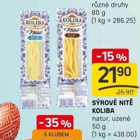 Sýrové nitě Koliba