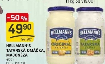 Tatarská omáčka Hellmann'