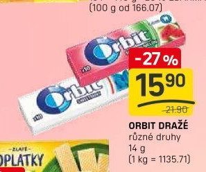 Žvýkačky Orbit