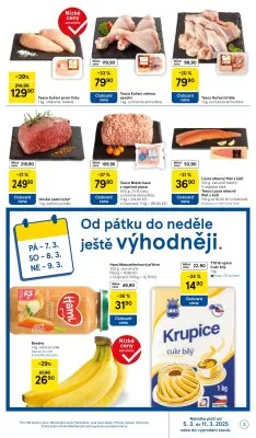 akční leták Tesco 5.3.2025-11.3.2025