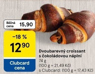 Croissant s náplní