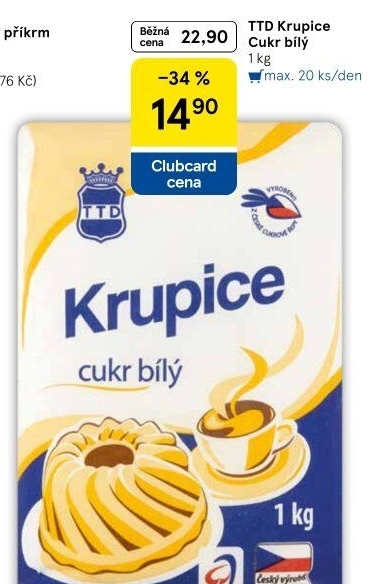 Cukr krupice TTD