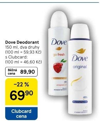 Deodorant sprej Dove