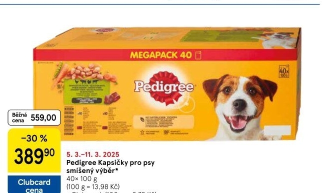 Kapsičky pro psy Pedigree