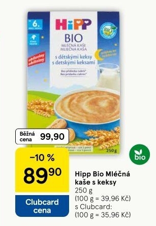 Kaše mléčná Bio HiPP