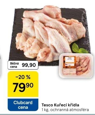 Kuřecí křídla Tesco