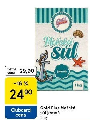 Mořská sůl Gold Plus