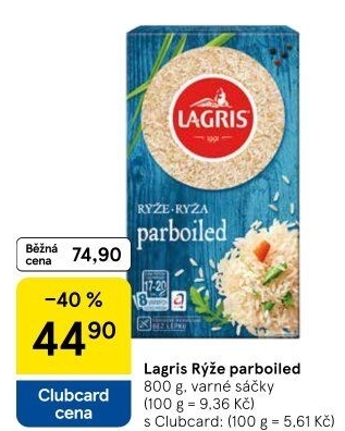 Rýže parboiled Lagris