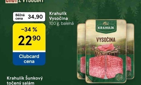 Salám Vysočina Krahulík