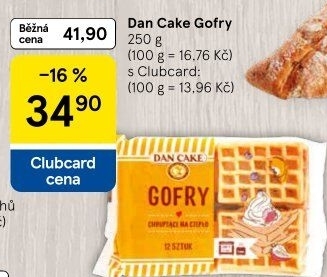 Vafle Gofry Dan Cake