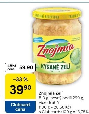 Zelí Znojmia