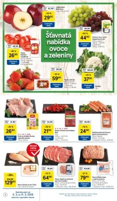 akční leták Tesco 5.3.2025-11.3.2025