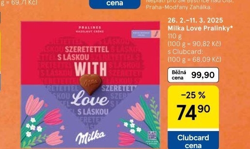 Bonboniéra I Love Milka
