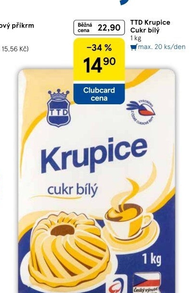 Cukr krupice TTD