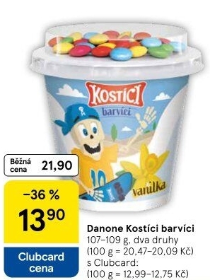 Dezert Kostíci Danone
