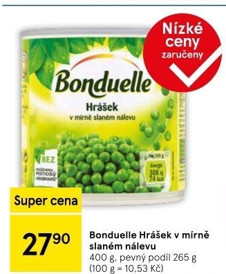 Hrášek Bonduelle