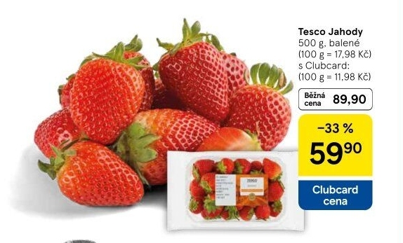 Jahody Tesco - Tesco akcniletaky.com