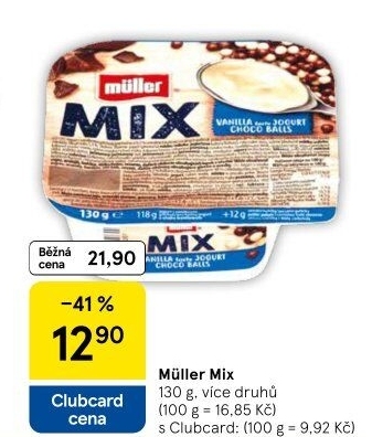 Jogurt Müller Mix