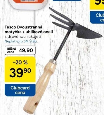 Motyčka Tesco
