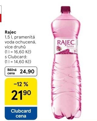 Ochucená voda Rajec