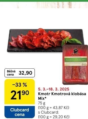 Trio klobásové Kmotr