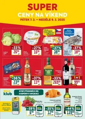 akční leták BILLA 5.3.2025-11.3.2025