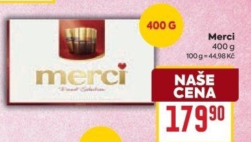 Bonboniéra Merci