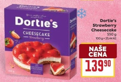 Cheesecake mražený Dortie'