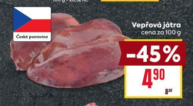 Játra vepřová
