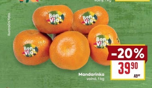 Mandarinky Billa Bonvia