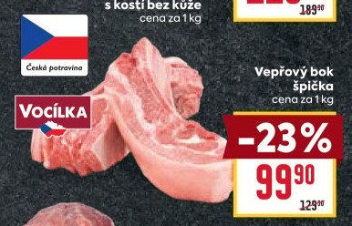 Vepřový bok špička Vocílka