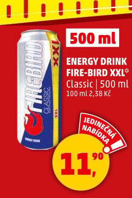Energetický nápojFire-Bird
