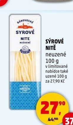 Sýrové nitě Bánovecké Milsy