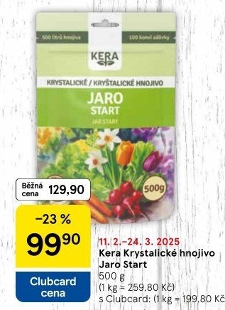 Krystalické hnojivo Kera