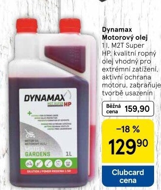 Motorový olej M2T Super HP Dynamax