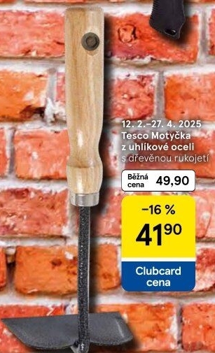 Motyčka Tesco